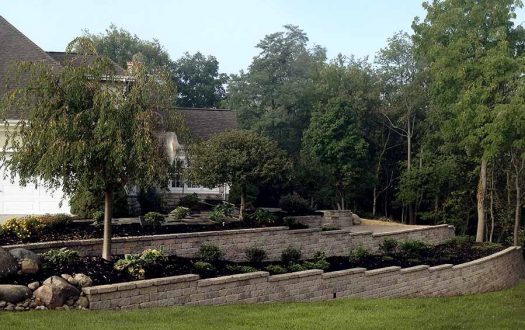 Landscaping & Retaining Wall