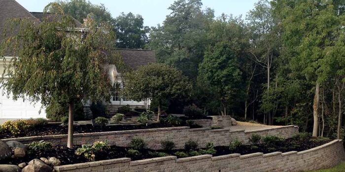 Landscaping & Retaining Wall