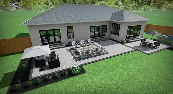 Outdoor grill islands New Albany