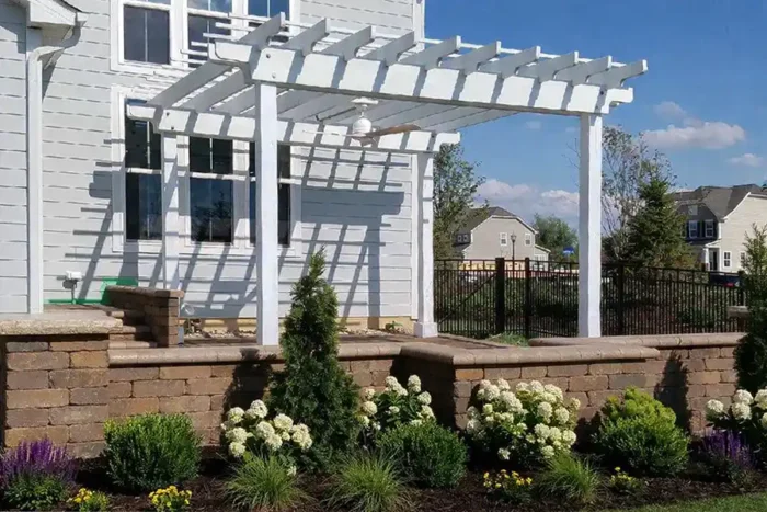 white-pergola-new-albany-ohio
